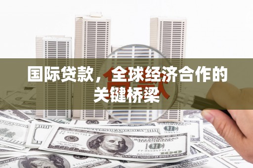 浑南国际贷款，全球经济合作的关键桥梁