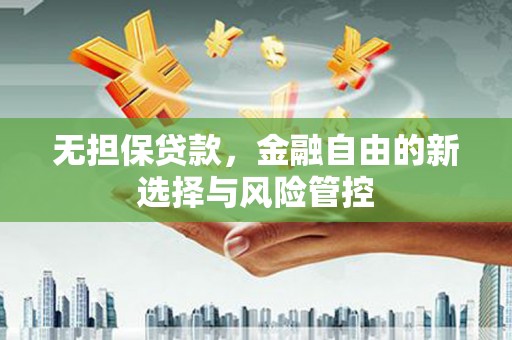 浑南无担保贷款，金融自由的新选择与风险管控