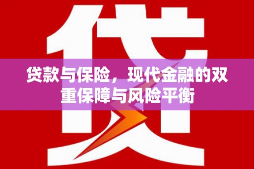 浑南贷款与保险，现代金融的双重保障与风险平衡