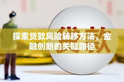 浑南探索贷款风险转移方法，金融创新的关键路径