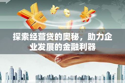 浑南探索经营贷的奥秘，助力企业发展的金融利器