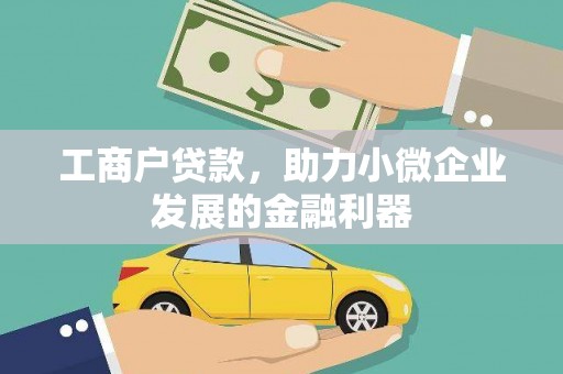 浑南工商户贷款，助力小微企业发展的金融利器
