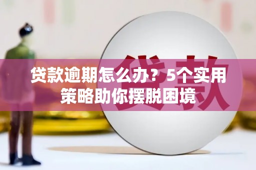 浑南贷款逾期怎么办？5个实用策略助你摆脱困境