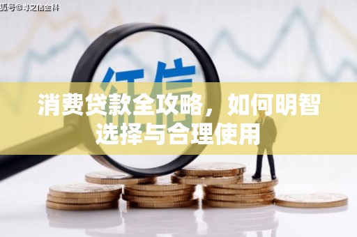 浑南消费贷款全攻略，如何明智选择与合理使用