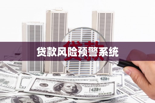 浑南贷款风险预警系统
