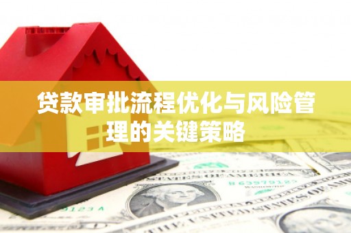 浑南贷款审批流程优化与风险管理的关键策略