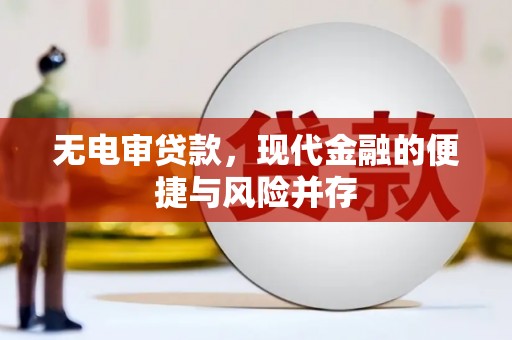 浑南无电审贷款，现代金融的便捷与风险并存