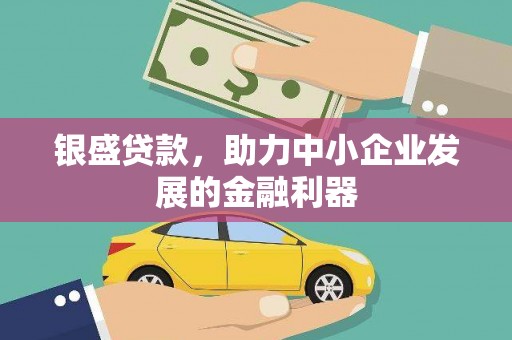 浑南银盛贷款，助力中小企业发展的金融利器