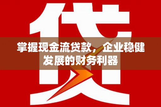 浑南掌握现金流贷款，企业稳健发展的财务利器
