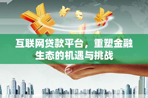 浑南互联网贷款平台，重塑金融生态的机遇与挑战