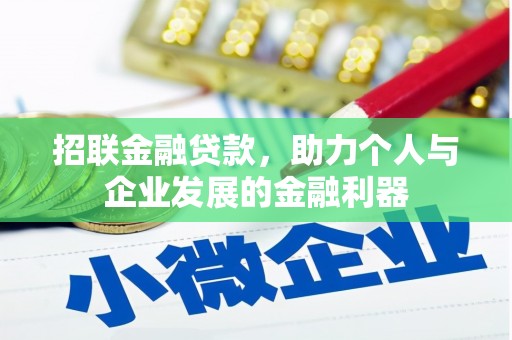 浑南招联金融贷款，助力个人与企业发展的金融利器