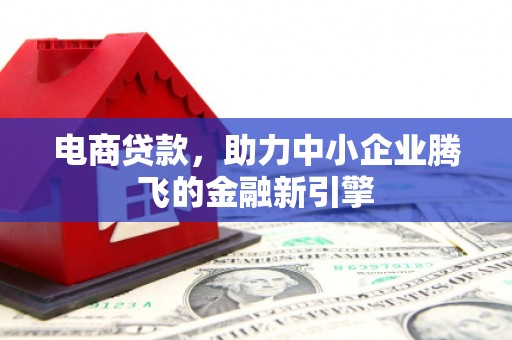 浑南电商贷款，助力中小企业腾飞的金融新引擎