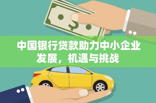 浑南中国银行贷款助力中小企业发展，机遇与挑战