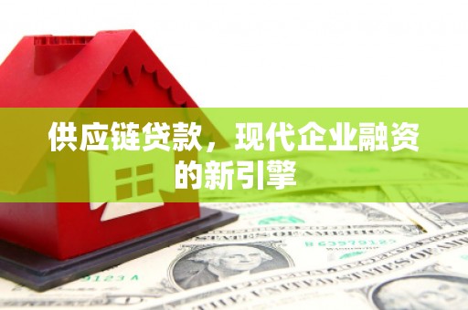 浑南供应链贷款，现代企业融资的新引擎