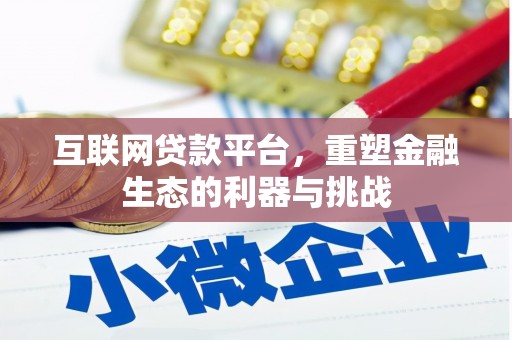 浑南互联网贷款平台，重塑金融生态的利器与挑战