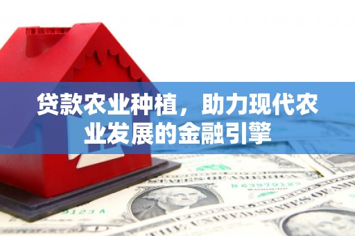 浑南贷款农业种植，助力现代农业发展的金融引擎