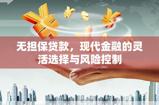 浑南无担保贷款，现代金融的灵活选择与风险控制