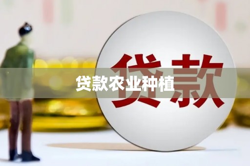 浑南贷款农业种植