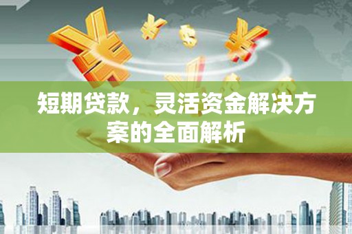 浑南短期贷款，灵活资金解决方案的全面解析