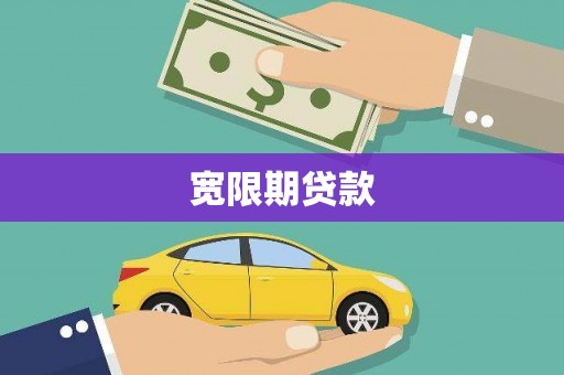 浑南宽限期贷款