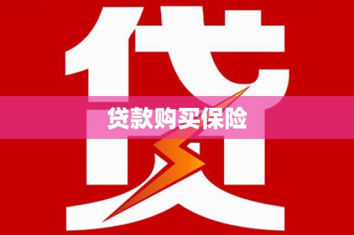 浑南贷款购买保险