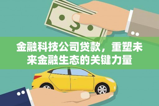 浑南金融科技公司贷款，重塑未来金融生态的关键力量
