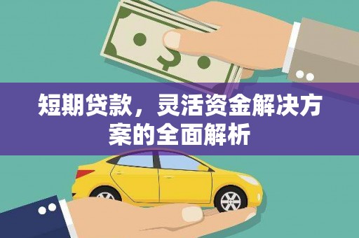 浑南短期贷款，灵活资金解决方案的全面解析