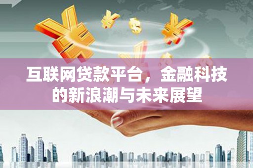 浑南互联网贷款平台，金融科技的新浪潮与未来展望