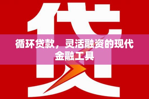 浑南循环贷款，灵活融资的现代金融工具