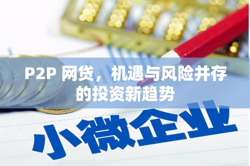 浑南P2P 网贷，机遇与风险并存的投资新趋势