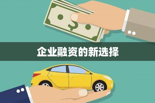 浑南企业融资的新选择